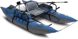 Colorado XTS Inflatable Fishing Pontoon Boat With Transport Wheel, Motor Mount & Swivel Seat