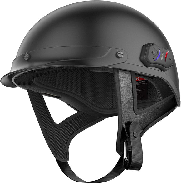 Sena CAVALRY-CL-MB-M Matt Black Medium Bluetooth (New-Open Box) (Renewed)