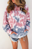 Tie Dye Long Sleeves Hoodie