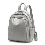 Sheep pattern leather ladies backpack