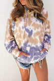 Tie Dye Long Sleeves Hoodie