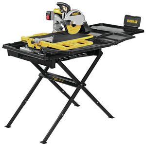 Dewalt D36000S 15 Amp 10 in. High Capacity Wet Tile Saw with Stand