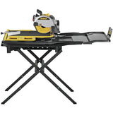 Dewalt D36000S 15 Amp 10 in. High Capacity Wet Tile Saw with Stand