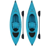 Lifetime Payette 98 Sit-In Kayak – 2 Pack (Paddles Included) 428