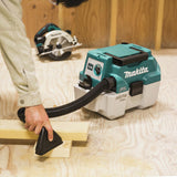 Makita XCV11Z 18V LXT Lithium-Ion Brushless 2 Gallon HEPA Filter Portable Wet/Dry Dust Extractor/Vacuum (Tool Only)