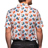 Men’s Waggle Cocky Rooster Golf Polo