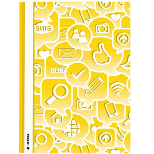A4 Folder Social Icons