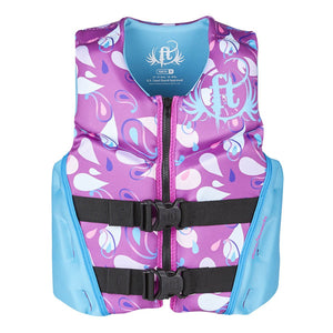 Kids’ Full Throttle Hinged Rapid Dry Flex Back Life Jacket
