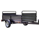 Detail K2 MMT5X7 5 ft. x 7 ft. Multi Purpose Utility Trailer (Black powder-coated)