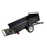 Detail K2 MMT5X7 5 ft. x 7 ft. Multi Purpose Utility Trailer (Black powder-coated)