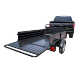 Detail K2 MMT5X7 5 ft. x 7 ft. Multi Purpose Utility Trailer (Black powder-coated)