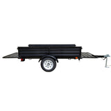 Detail K2 MMT5X7 5 ft. x 7 ft. Multi Purpose Utility Trailer (Black powder-coated)