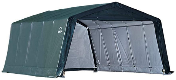 ShelterLogic Replacement Cover Kit 12x20x8 Peak Green 90516 for Models 62691,62791,62678 (7.5oz Green)