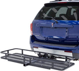 BCCB-1169-4 Steel Basket Cargo Carrier with Bike Rack, Fits 4 Bikes