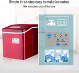 Countertop Ice Maker Portable Ice Making Machine Bullet Ice Cubes Ready in 9 Mins – Makes 33 lbs Ice in 24 hrs – Perfect for Home/Office/Bar,LCD Display