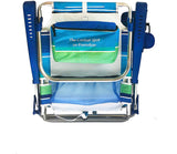 2019 2 Backpack Beach Chairs with Storage Pouch and Towel Bar