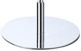 JYL7007A Iris 59.5" LED Integrated Floor Lamp, Modern, Contemporary For Bedroom, Living Room, Chrome