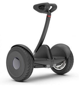 Segway Ninebot S Smart Self-Balancing Electric Scooter with LED light, Portable and Powerful, White and Black