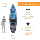 Lifetime Teton Angler 100 Kayak 393