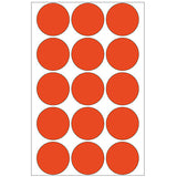 Office Pack Multi-purpose Labels Round 32mm Red (2272)