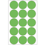 Office Pack Multi-purpose Labels Round 32mm Green (2275)