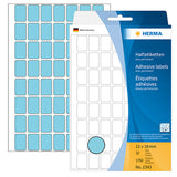 Office Pack Multi-purpose Labels 12 x 8mm Blue (2343)