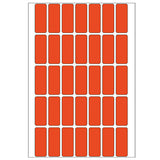 Office Pack Multi-purpose Labels 12 x 30mm Red (2352)