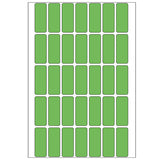 Office Pack Multi-purpose Labels 12 x 30mm Green (2355)