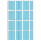 Office Pack Multi-purpose Labels 12 x 40mm Blue (2363)