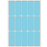 Office Pack Multi-purpose Labels 20 x 50mm Blue (2413)