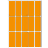 Office Pack Multi-purpose Labels 20 x 50mm Luminous Orange (2414)