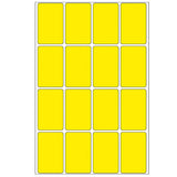 Office Pack Multi-purpose Labels 25 x 40mm Yellow (2451)