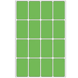 Office Pack Multi-purpose Labels 25 x 40mm Green (2455)