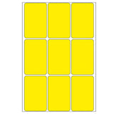 Office Pack Multi-purpose Labels 34 x 53mm Yellow (2471)