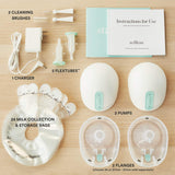 Wearable Double Hands-Free Electric Breast Pump with App – Wireless and Quiet – Generation 3 (24mm)