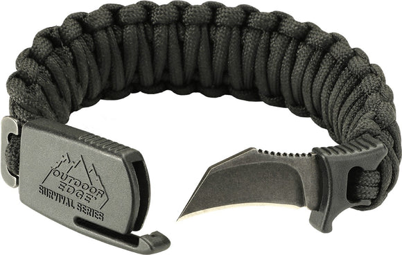 Outdoor Edge Para Claw Knife Bracelet Black Medium