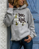 Animal Print Long Sleeves Hoodie