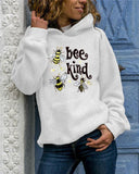 Animal Print Long Sleeves Hoodie