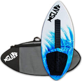 Slapfish Skimboards – Fiberglass & Carbon – Riders up to 200 lbs – 48" with Traction Deck Grip – Kids & Adults – 4 Colors