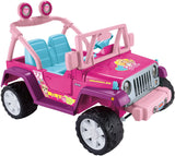Power Wheels Barbie Jammin' Jeep Wrangler