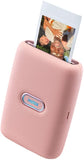 Instax Mini Link Smartphone Printer + Fuji Instax Mini Film (40 Sheets) – Instax Mini Printer Bundle (Dusky Pink)