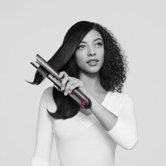 Dyson Corrale Hair Straightener – Black Nickel and Fuchsia