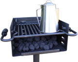 Outdoor Park-Style Charcoal Grill for Camping and Cookouts, BBQ Accessories