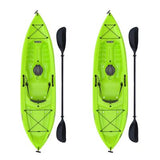 Lifetime Tioga 100 Sit-On-Top Kayak – 2 Pack (Paddles Included) 434