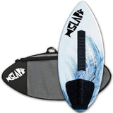 Slapfish Skimboards – Fiberglass & Carbon – Riders up to 200 lbs – 48" with Traction Deck Grip – Kids & Adults – 4 Colors