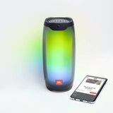 Pulse 4 – Waterproof Portable Bluetooth Speaker with Light Show – Black