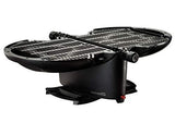 NOMADIQ Portable Propane Gas Grill | Small, Mini, Lightweight Tabletop BBQ | Perfect for Camping, Tailgating, Outdoor Cooking, RV, Boats, Travel