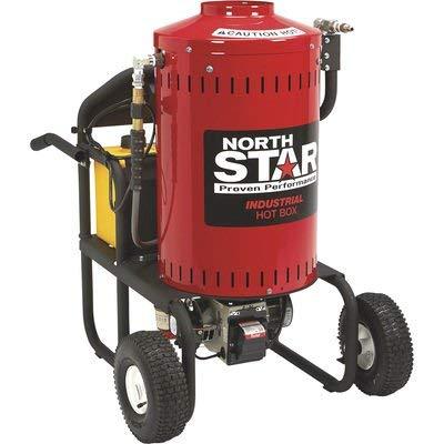 Northstar Electric Wet Steam Cleaner and Hot Water Commercial Pressure Power Washer Add-on Unit – 4000 PSI, 4 GPM, 115 Volts
