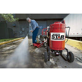 Northstar Electric Wet Steam Cleaner and Hot Water Commercial Pressure Power Washer Add-on Unit – 4000 PSI, 4 GPM, 115 Volts