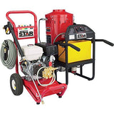 Northstar Electric Wet Steam Cleaner and Hot Water Commercial Pressure Power Washer Add-on Unit – 4000 PSI, 4 GPM, 115 Volts